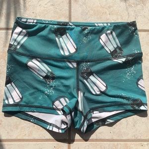 Fleo x Doughnuts & Deadlifts shorts